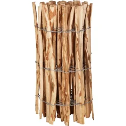 Rollzaun haselnussfarben 500 x 80 cm
