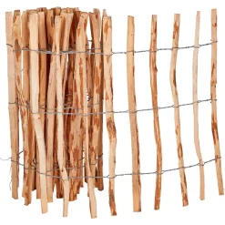 Rollzaun haselnussfarben 500 x 80 cm