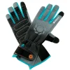 Rosenhandschuhe, Größe 9/L, grau/schwarz