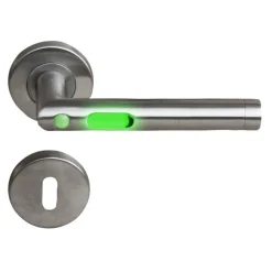 Rosettengarnitur 'Move Light III' BB, mit Bewegungsmelder grün