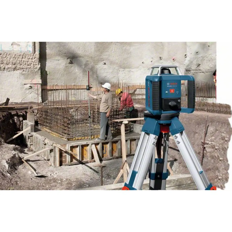 Rotationslaser 'Professional GRL 400 H' mit Laser-Empfänger, Akku und Ladegerät