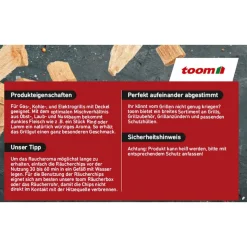 Räucherchips Buche/Kirsche/Hickory 750 g