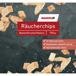 Räucherchips Buche/Kirsche/Hickory 750 g