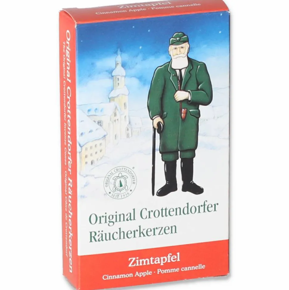 Räucherkerzen Zimtapfel Ø 1 x 2,5 cm, 24 Stück