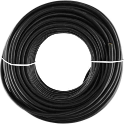 Rundlitze HO3VV-F 0,75 mm² schwarz 3-adrig 25 m