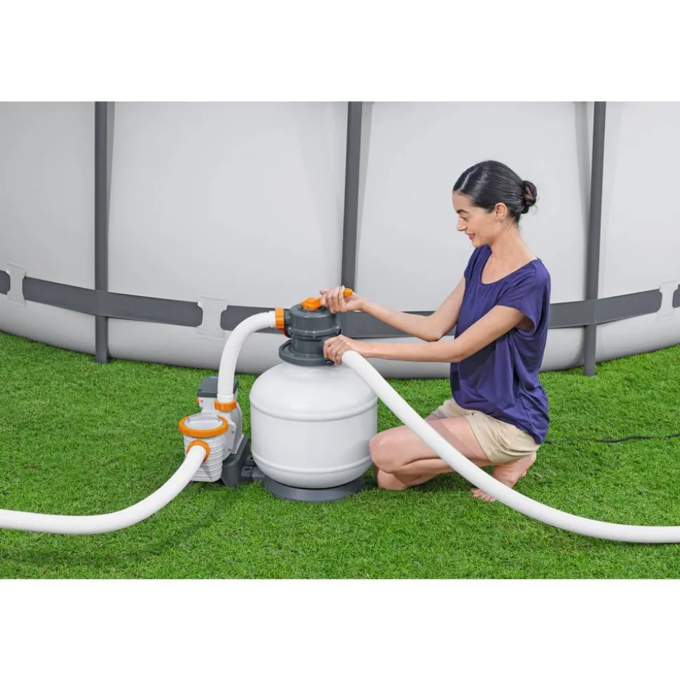 Sandfilteranlage 5.678 l/h 230 W mit Zeitschaltuhr