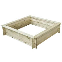 Sandkasten 'Denis' Kiefernholz KDI 120 x 120 x 28 cm
