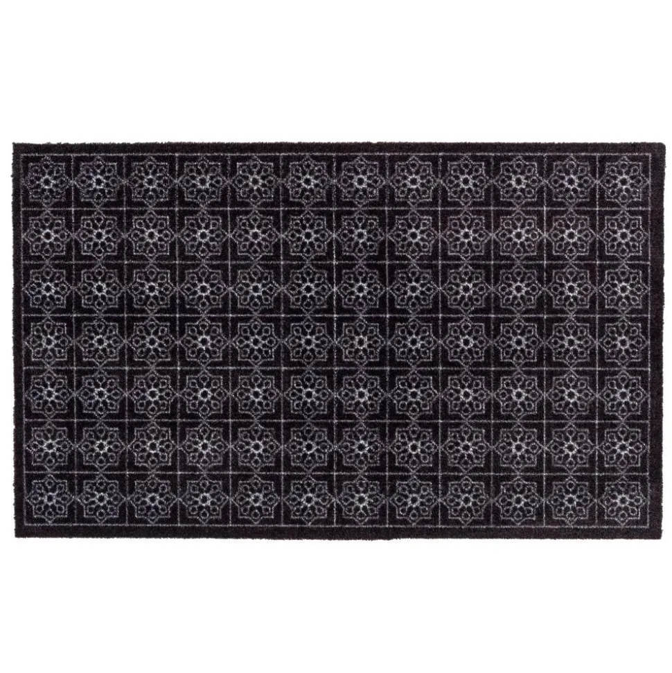 Sauberlaufmatte 'Miabella' 50 x 70 cm Fliesen grau