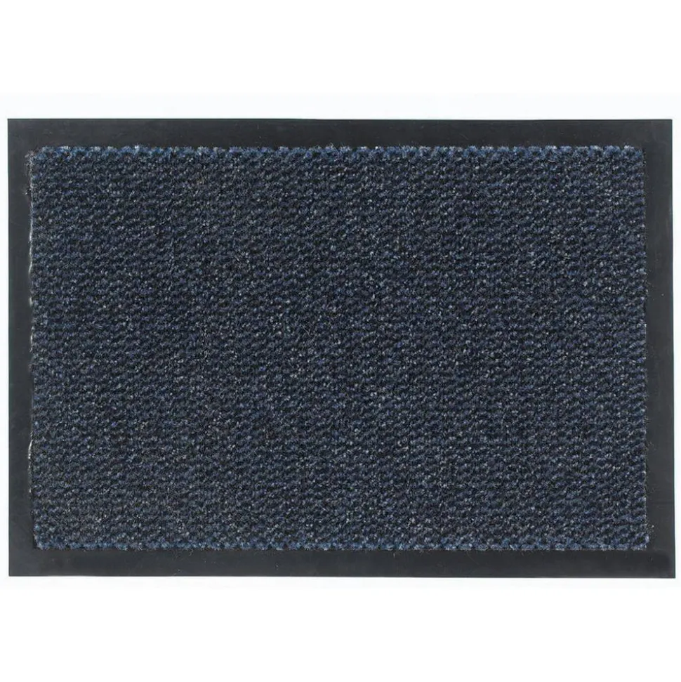 Sauberlaufmatte 'Saphir' blau meliert 90 x 150 cm