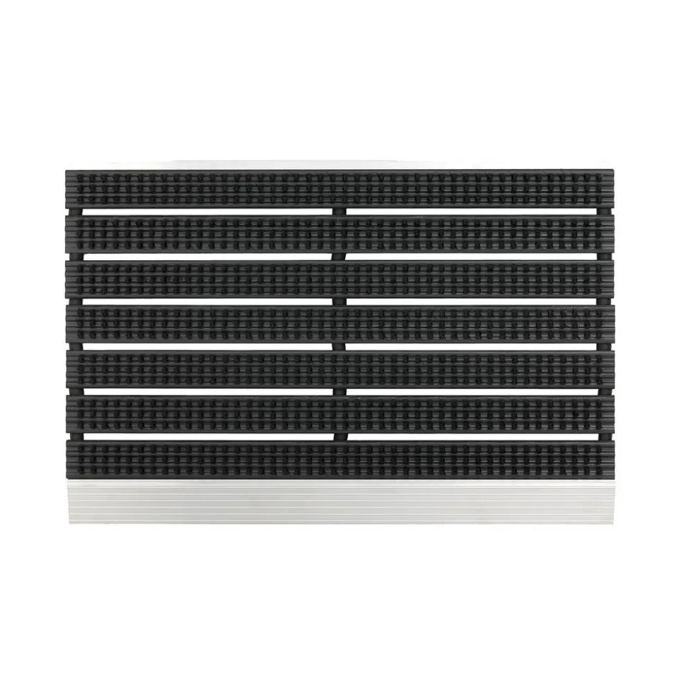 Sauberlaufmatte 'Super Brush' schwarz 45 x 75 cm