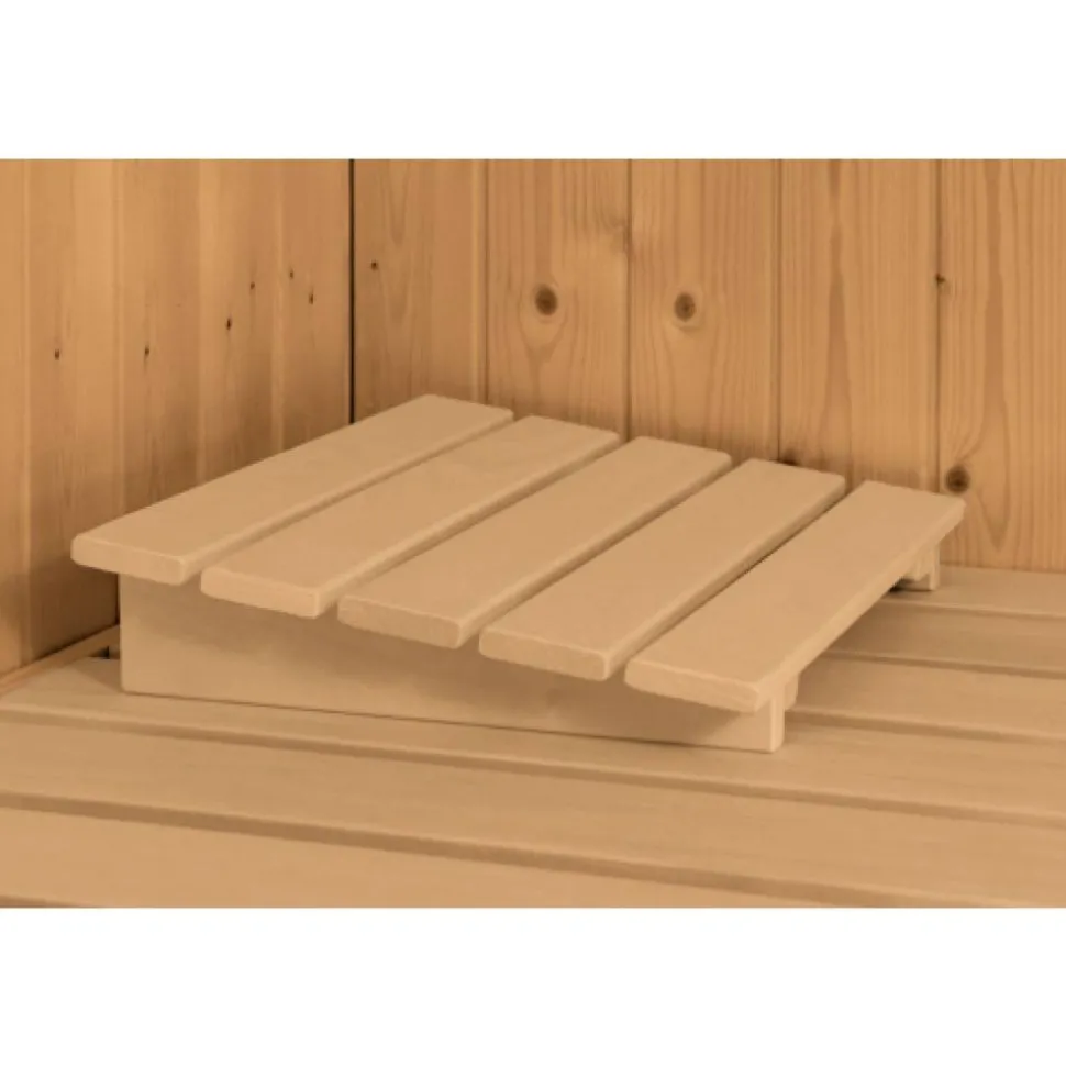 Sauna 'Yumalie' naturbelassen 158 x 207 x 158 cm