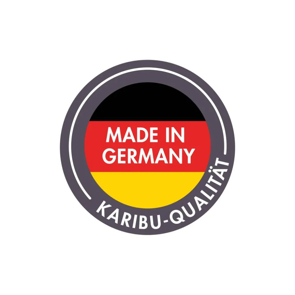 Saunahaus 'Aressa 2' anthrazit / graualuminium mit Anbaudach, Ofen 9 kW externe Steuerung 492 x 231,5 x 276 cm