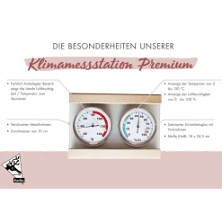 Sauna-Klimamessstation 'Premium'