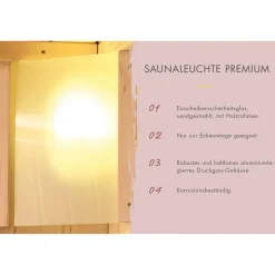 Saunaleuchte 'Premium'