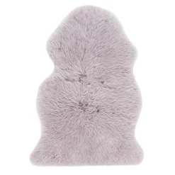 Schaf-Fell mauve 85 x 60 cm