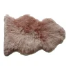 Schaf-Fell rosa 85 x 55 cm