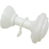 Schalhalter 'Bifo' weiß 8 cm