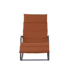 Schaukelliege 'Aliano' rot 57 x 84 x 143 cm