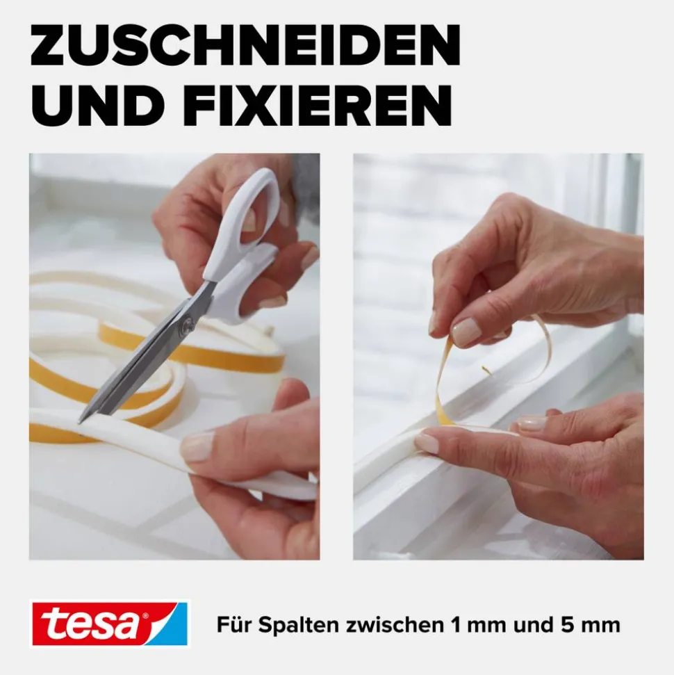 Schaumstoffdichtung Universal 'Insulation' weiß 0,6 x 0,9 x 1000 cm