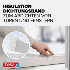Schaumstoffdichtung Universal 'Insulation' weiß 0,6 x 0,9 x 600 cm