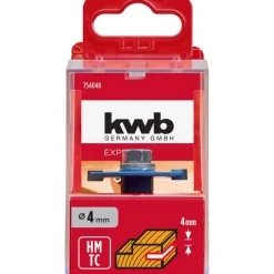 Scheibennutfräser 2-schneidig Ø 4 mm