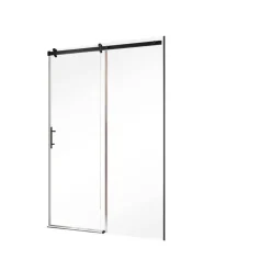 Schiebetür 'Alexa Style 2.0' mattschwarz 140 x 200 cm