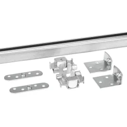 Schiebetürbeschlag Aluminium 1550 mm
