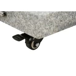 Schirmständer 'Ennio' für Schirmmast mit Ø 25 - 48 mm Granit 45 x 45 x 5,1 cm