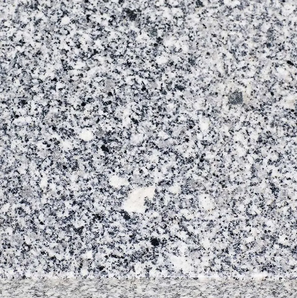 Schirmständer für Schirmmast mit Ø 25 - 48 mm Granit/Edelstahl 50 x 50 x 9 cm