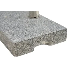 Schirmständer für Schirmmast mit Ø 48 mm Edelstahl 28 x 45 x 7,2 cm