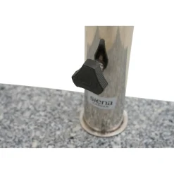 Schirmständer für Schirmmast mit Ø 48 mm Edelstahl 28 x 45 x 7,2 cm