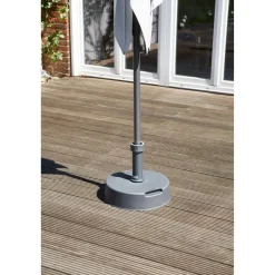 Schirmständer für Schirmmast mit Ø 54 mm Kunststoff 46 x 46 x 32 cm