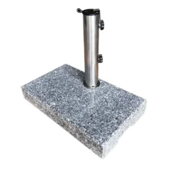 Schirmständer für Schirmmast mit Ø 25 - 48 mm Granit 28 x 47 cm