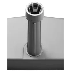 Schirmständer für Schirmmast mit Ø 32 mm Beton/Kunststoff 24 x 48,5 x 35 cm