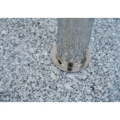 Schirmständer für Schirmmast mit Ø 25 - 48 mm Granit 50 x 50 x 7,5 cm
