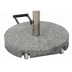 Schirmständer für Schirmmast mit Ø 25 - 48 mm Granit 50 x 50 x 7,5 cm