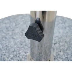 Schirmständer für Schirmmast mit Ø 25 - 48 mm Granit 50 x 50 x 7,5 cm