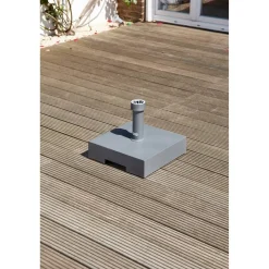Schirmständer für Schirmmast mit Ø 54 mm Kunststoff 40 x 40 x 33 cm