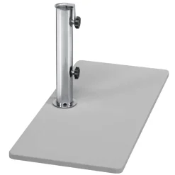 Schirmständer für Schirmmast mit Ø 25 - 40 mm Stahl 30 x 60 x 31,5 cm