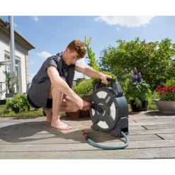 Schlauchbox 'city gardening' grau 10 m