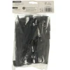 Schlauchhalter mit Erdspieß schwarz 15-teilig