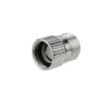 Schlauchplatzsicherung Messing verchromt 3/4", für Waschmaschine und Spülmaschine