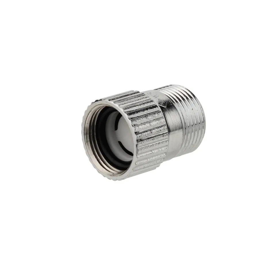 Schlauchplatzsicherung Messing verchromt 3/4", für Waschmaschine und Spülmaschine