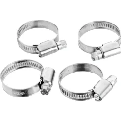Schlauchschellen Edelstahl 20 - 32 mm (1") 4 Stück