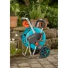 Schlauchwagen-Set 'CleverRoll M Easy' türkis, orange 20 m Schlauchkapazität