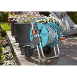 Schlauchwagen-Set 'CleverRoll S' türkis 20 m