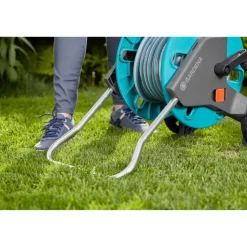 Schlauchwagen-Set 'CleverRoll M' türkis 20 m Schlauchkapazität