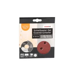 Schleifpapier-Set Ø 125 mm, K80/120, 20 Stück