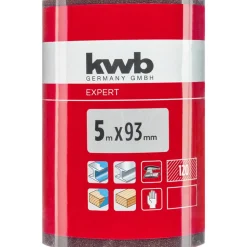 Schleifrolle 'Holz & Metall' K120 93 mm x 5 m