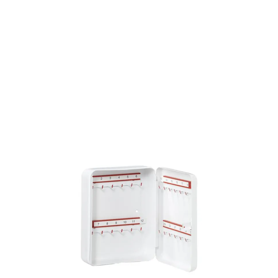 Schlüsselbox 'CS 24 V-PZ' weiß 20,5 x 25,5 x 7,5 cm